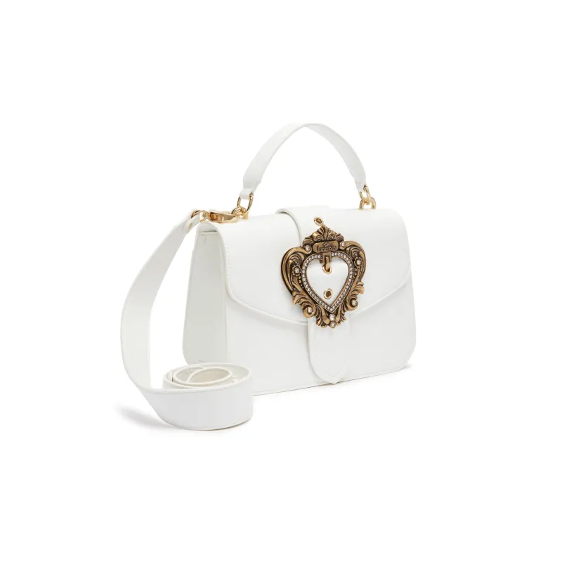 Braccialini Baroque small handbag, white 2