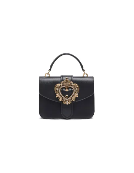 Borsa a mano piccola Braccialini Baroque, nera