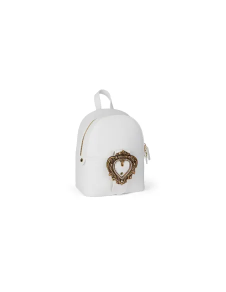 Braccialini Baroque women's backpack, white