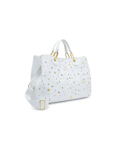 Borsa Braccialini Beth Strass, bianca