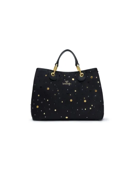 Braccialini Beth Strass handbag, black