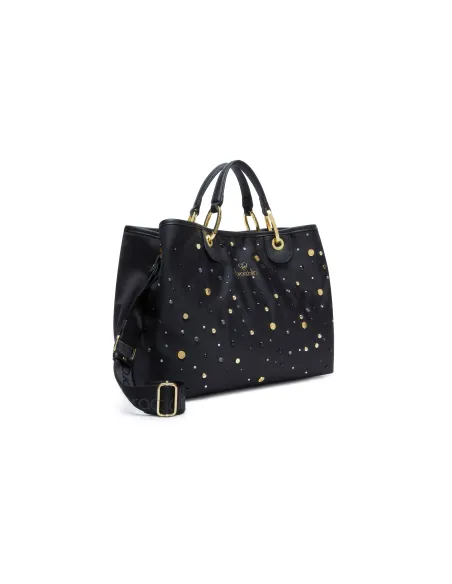 Braccialini Beth Strass handbag, black