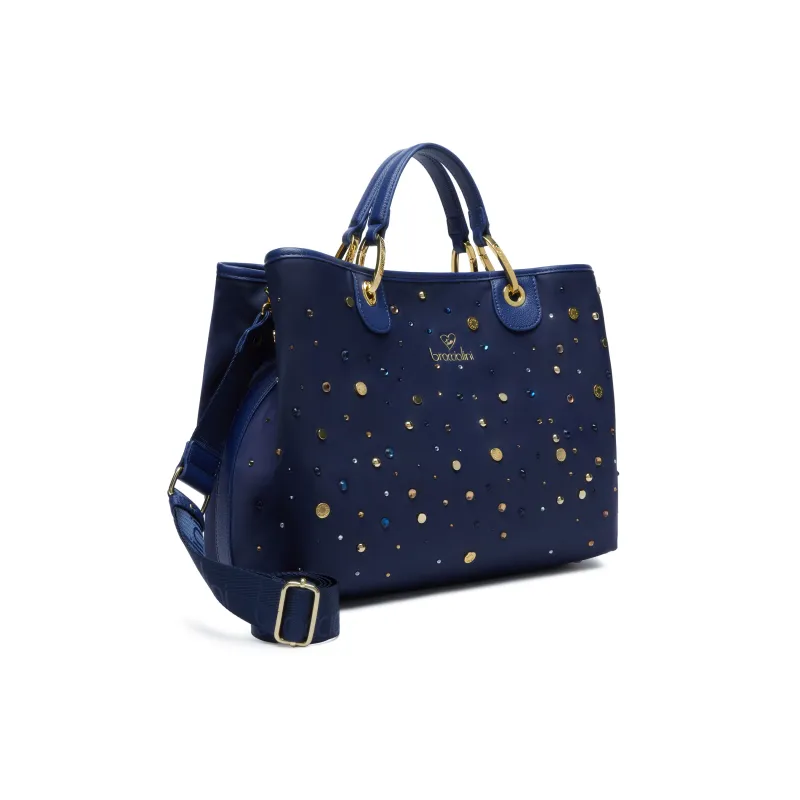 Braccialini Beth Strass handbag, blue 2