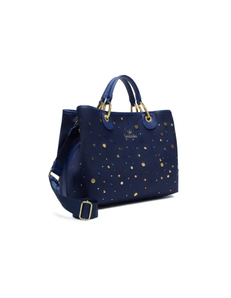 Handtasche Braccialini Beth Strass, blau