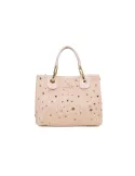 Borsa a mano media Braccialini Beth Strass, rosa