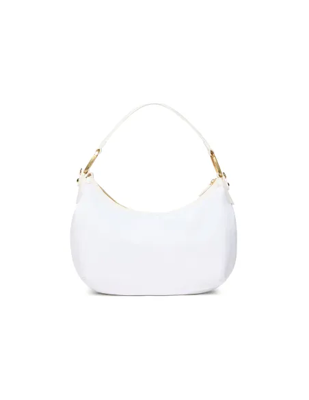Bacciaini Beth Strass shoulder bag, white