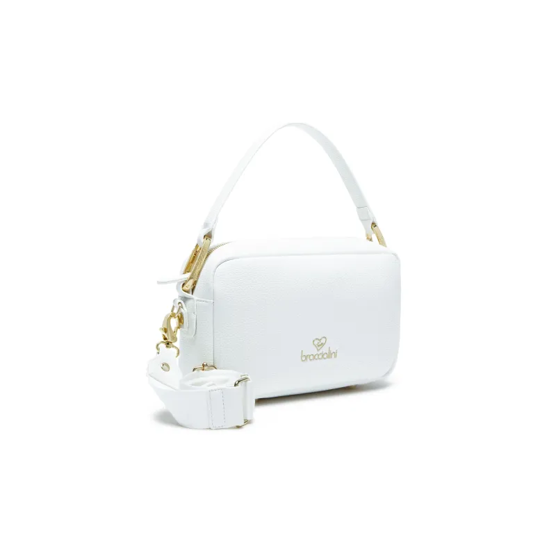 Borsa a tracolla Braccialini Jinny, bianca 2