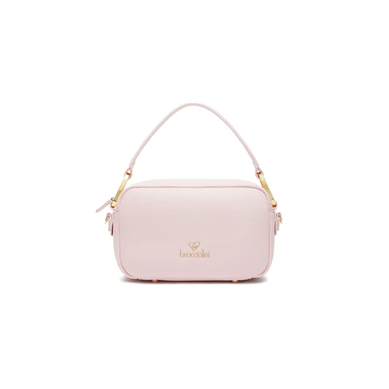 Borsa a tracolla Braccialini Jinny, rosa