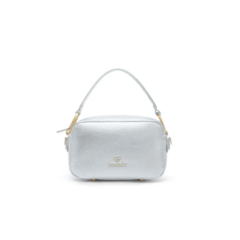 Braccialini Jinny cross-body bag, silver