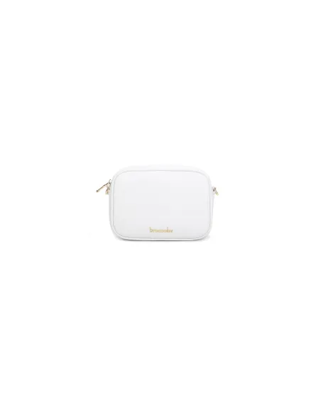 Braccialini Jinny leather cross-body bag, white