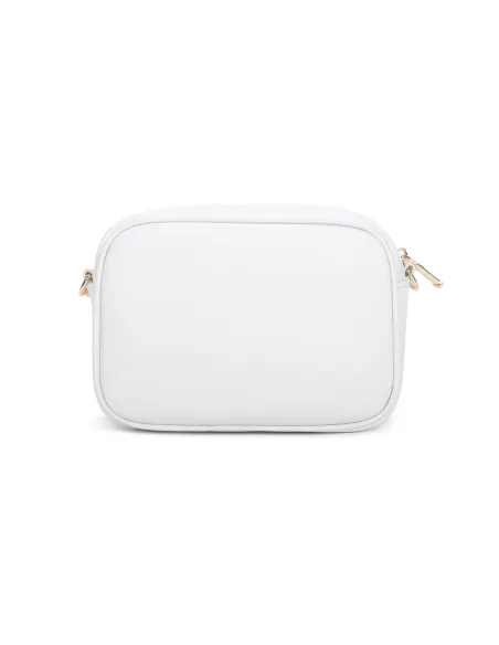 Braccialini Jinny leather cross-body bag, white