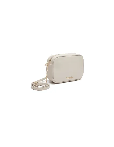 Borsa a tracolla in pelle Braccialini Jinny, beige