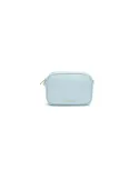Braccialini Jinny leather cross-body bag, light blue