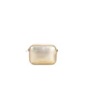 Leder-Umhängetasche Braccialini Jinny, gold