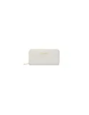 Braccialini women's leather wallet with zip, light grey