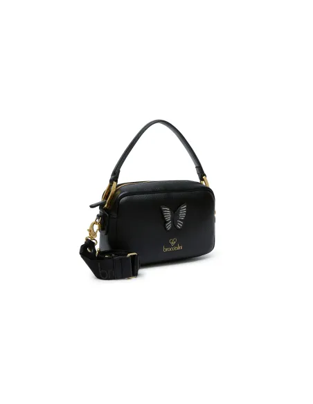 Braccialini Jinny Mix cross-body bag, black