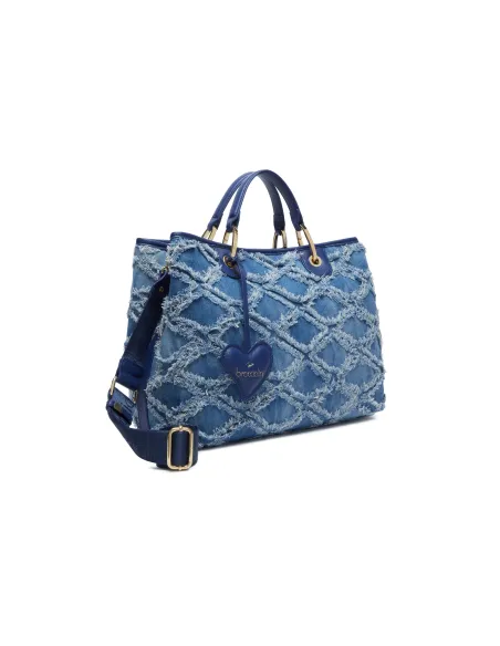 Braccialini Beth Jeans handbag, blue