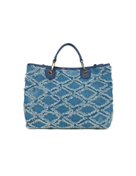 Braccialini Beth Jeans handbag, blue
