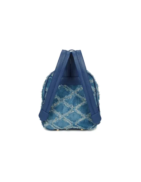 Braccialini Beth Jeans women's backpack, Blue