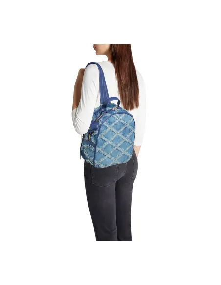 Braccialini Beth Jeans women's backpack, Blue
