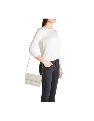 Braccialini Jimmy leather clutch bag,...