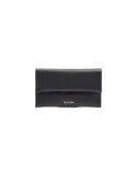 Braccialini Jimmy Leder-Clutch-Tasche, schwarz