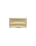 Braccialini Jimmy Leder-Clutch-Tasche, gold