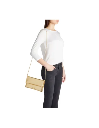 Braccialini Jimmy leather clutch bag,...