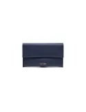 Braccialini Jimmy Leder-Clutch-Tasche, blau