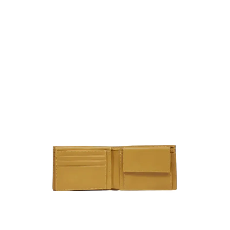 Piquadro Atlas leather men's wallet, yellow 2