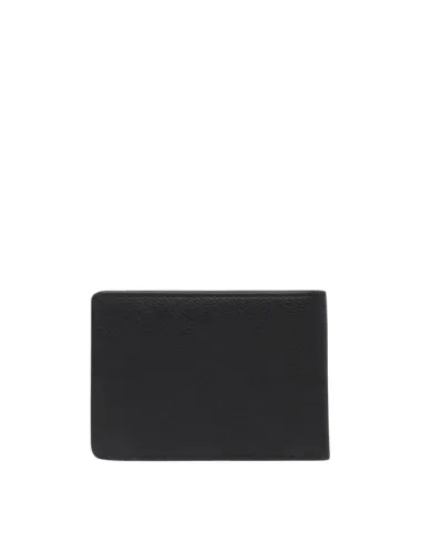 Piquadro Cronus leather wallet, black