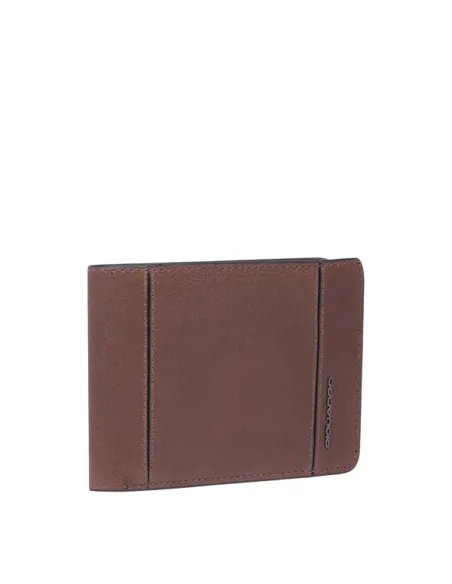 Potafogli in pelle Piquadro Cronus, marrone