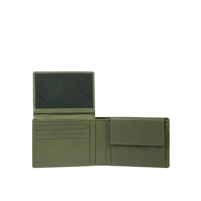 Piquadro Orion men's wallet, green