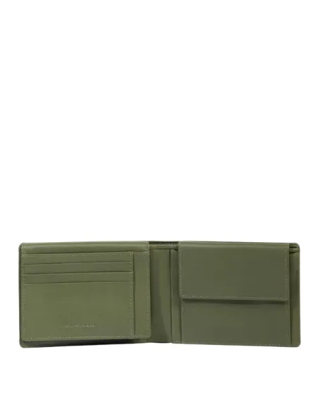 Piquadro Orion men's wallet, green
