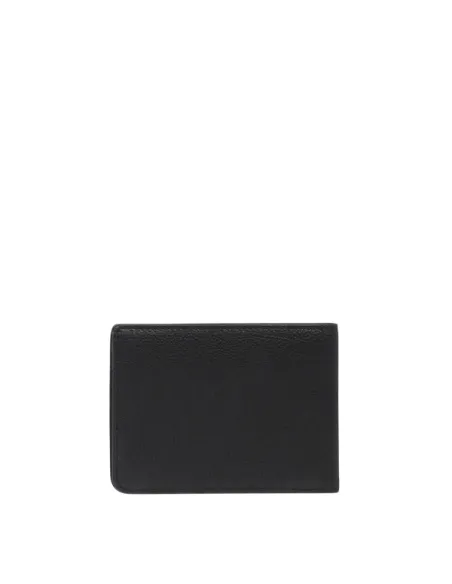 Piquadro Cronus men's leather wallet with coin purse, black