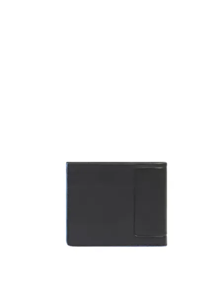 Piquadro Atlas slim wallet with removable document holder, black