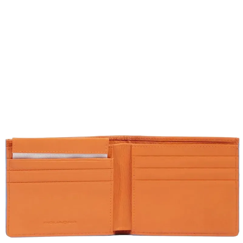Piquadro Atlas slim wallet with removable document...