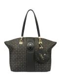 Pollini 70th anniversary shopping bag, black