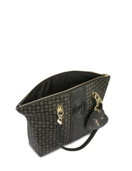 Pollini Einkaufstasche, schwarz
