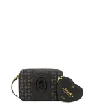 Pollini Heritage Umhängetasche, schwarz