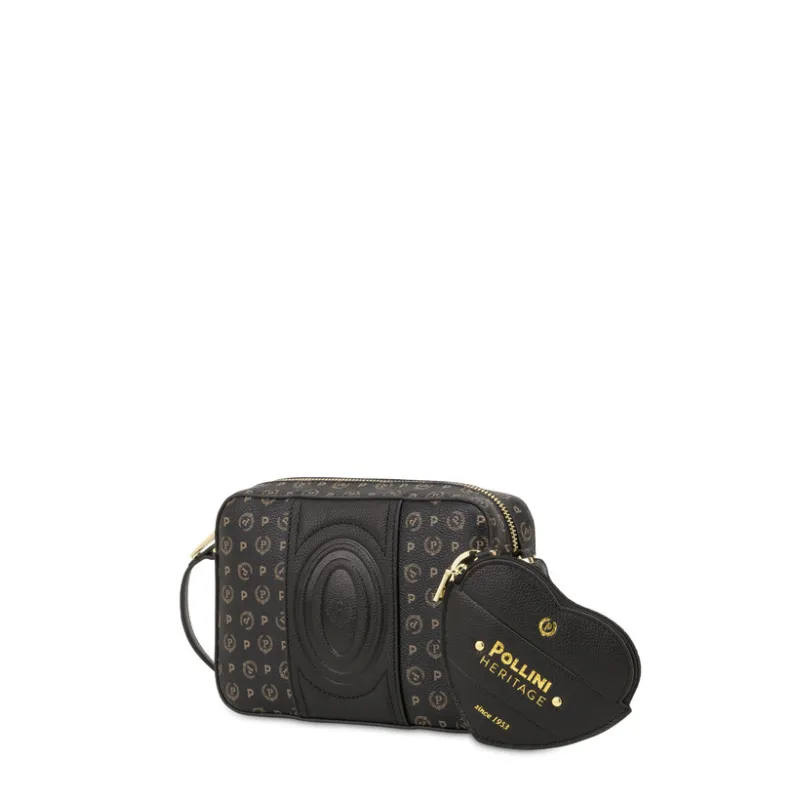 Pollini Heritage Umhängetasche, schwarz 2