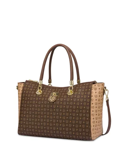 Pollini heritage double-handled bag,...