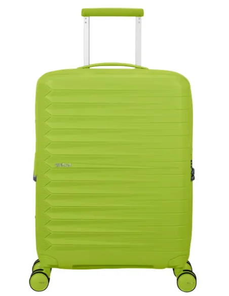American Tourister FastForward carry-on trolley, Neon Lime