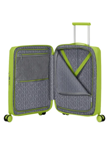 Trolley cabina American Tourister FastForward, Neon Lime