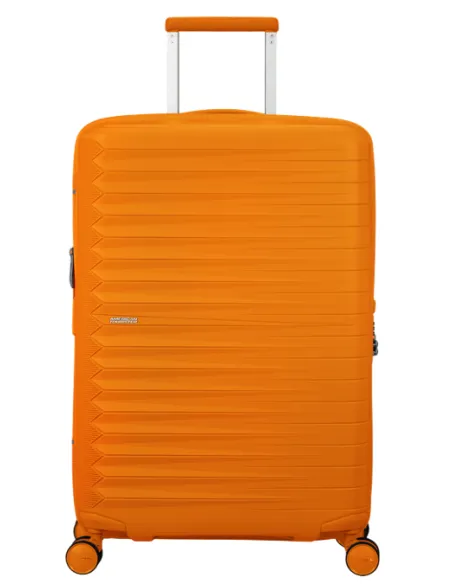 American Tourister Fastforward expandable medium trolley, orange