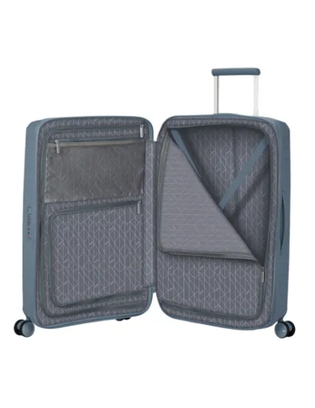 Expandierbarer mittlerer Trolley American Tourister Fastforward, Steel Blue