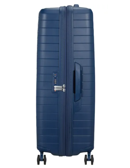 American Tourister Fastforward large expandable trolley, blue