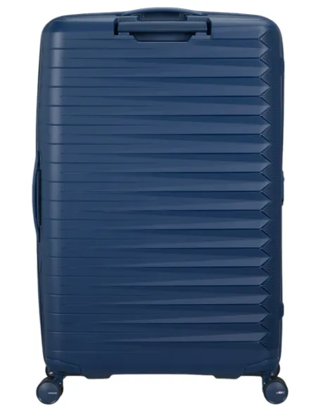 Großer erweiterbarer Trolley American Tourister Fastforward, blau