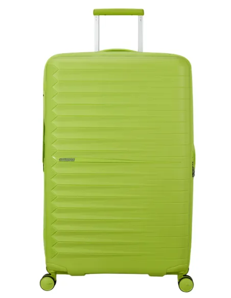 Großer erweiterbarer Trolley American Tourister Fastforward, Neon Lime
