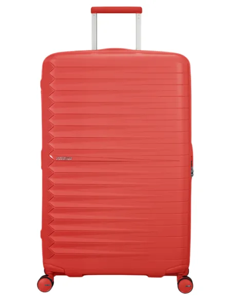 Großer erweiterbarer Trolley American Tourister Fastforward, Sunset Coral